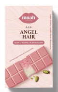 A la Angel Hair 60gr (Ruby&Weise Schokolade mit Zuckerwatte und Pistaziencreme)