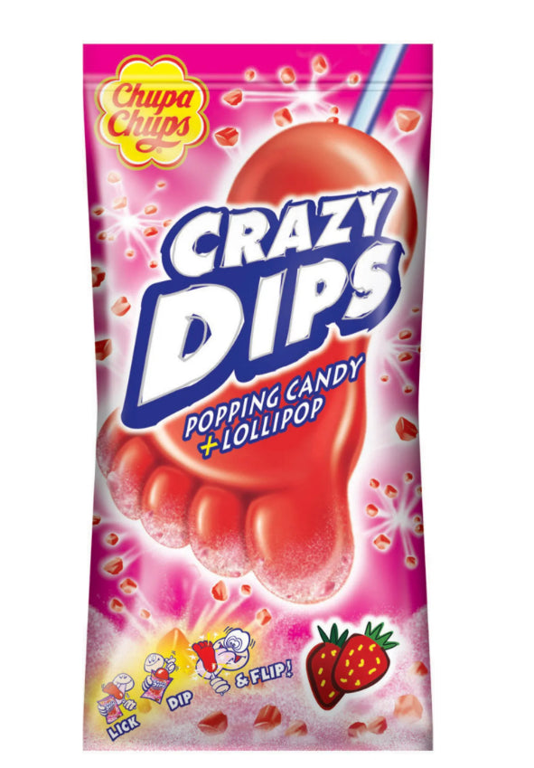 Chpa Chups Crazy Dips Erdbeere